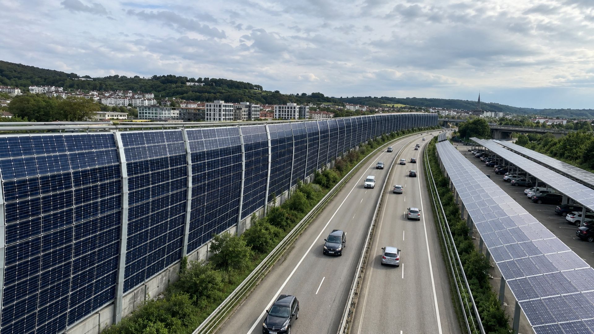 Luxemburgo quer usar áreas próximas às autoestradas para gerar energia solar sem ocupar novos terrenos com usinas.