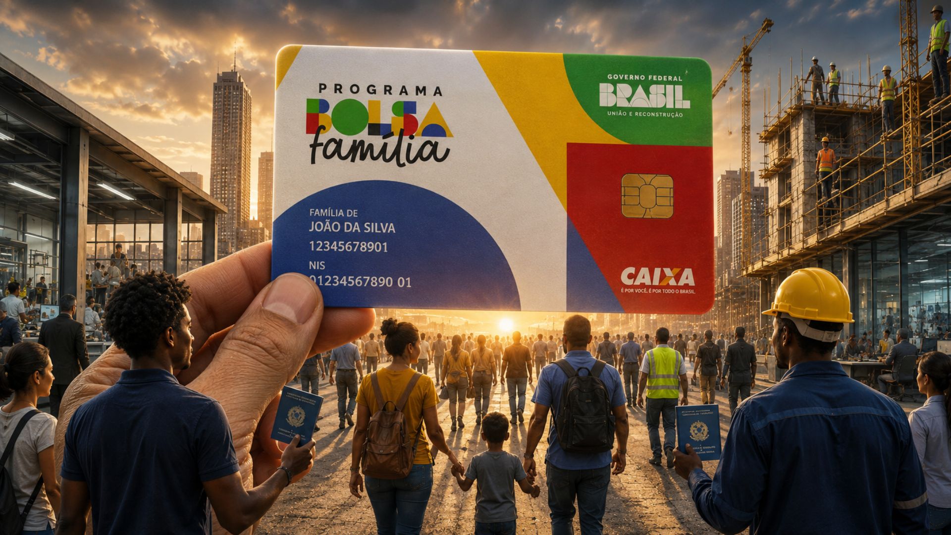 Bolsa Família registra saída de 5,1 milhões de famílias após alta de renda, enquanto inscritos no CadÚnico ocupam vagas formais.