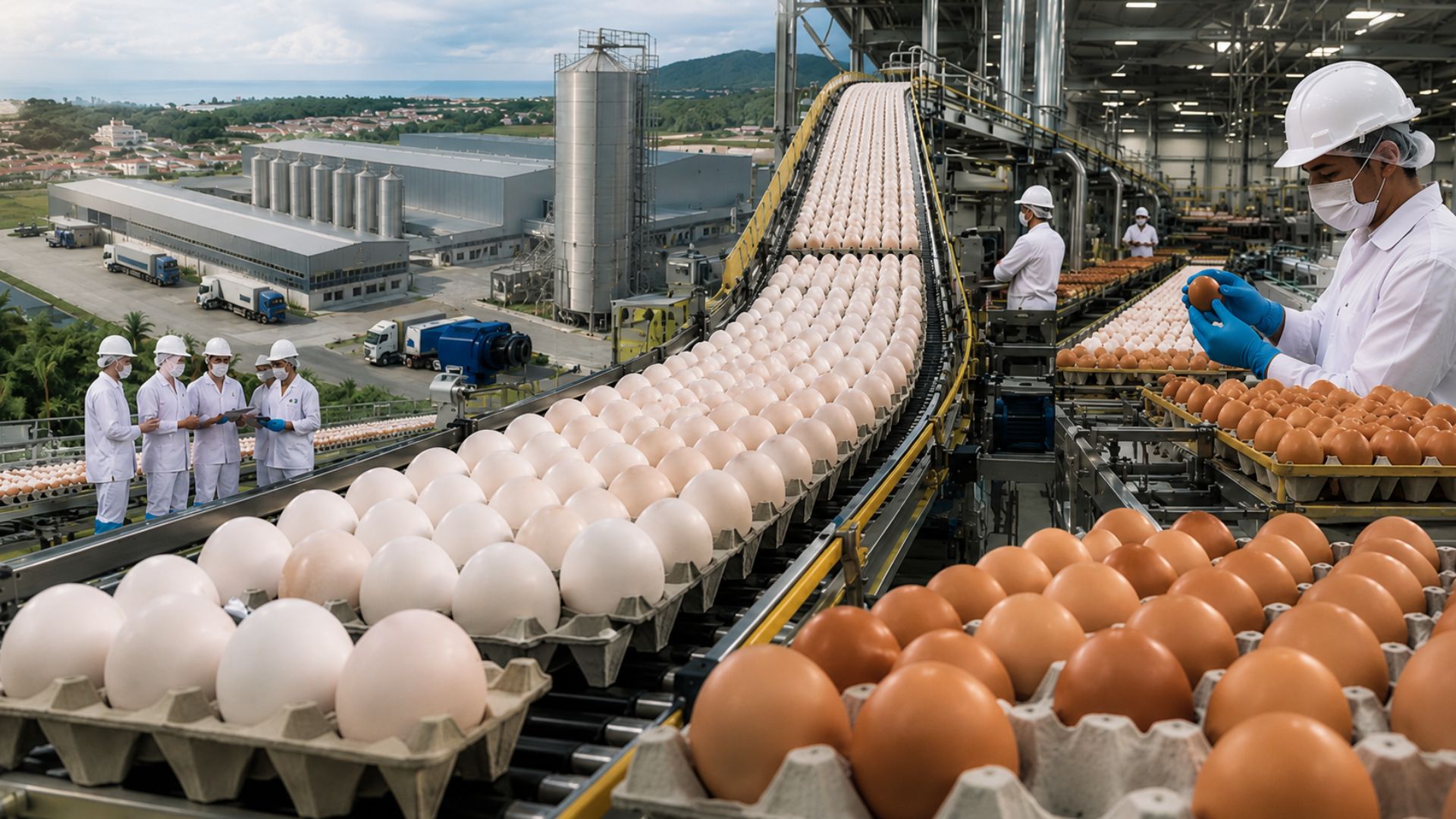 Avine alcança 2 milhões de ovos por dia após R$ 72 milhões em investimentos e reforça produção no Nordeste.