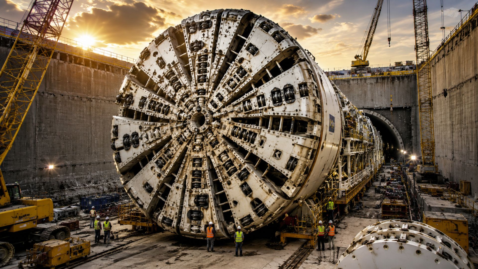Tuneladora alemã de US$ 76 milhões abrirá túnel de 8 km sob San José para expansão do BART no Vale do Silício.