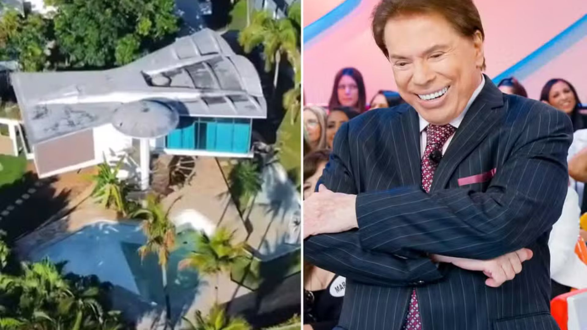 Mansão de Silvio Santos no Guarujá tem 1.835 m², vista para a Praia da Enseada e valor estimado acima de R$ 15 milhões.
