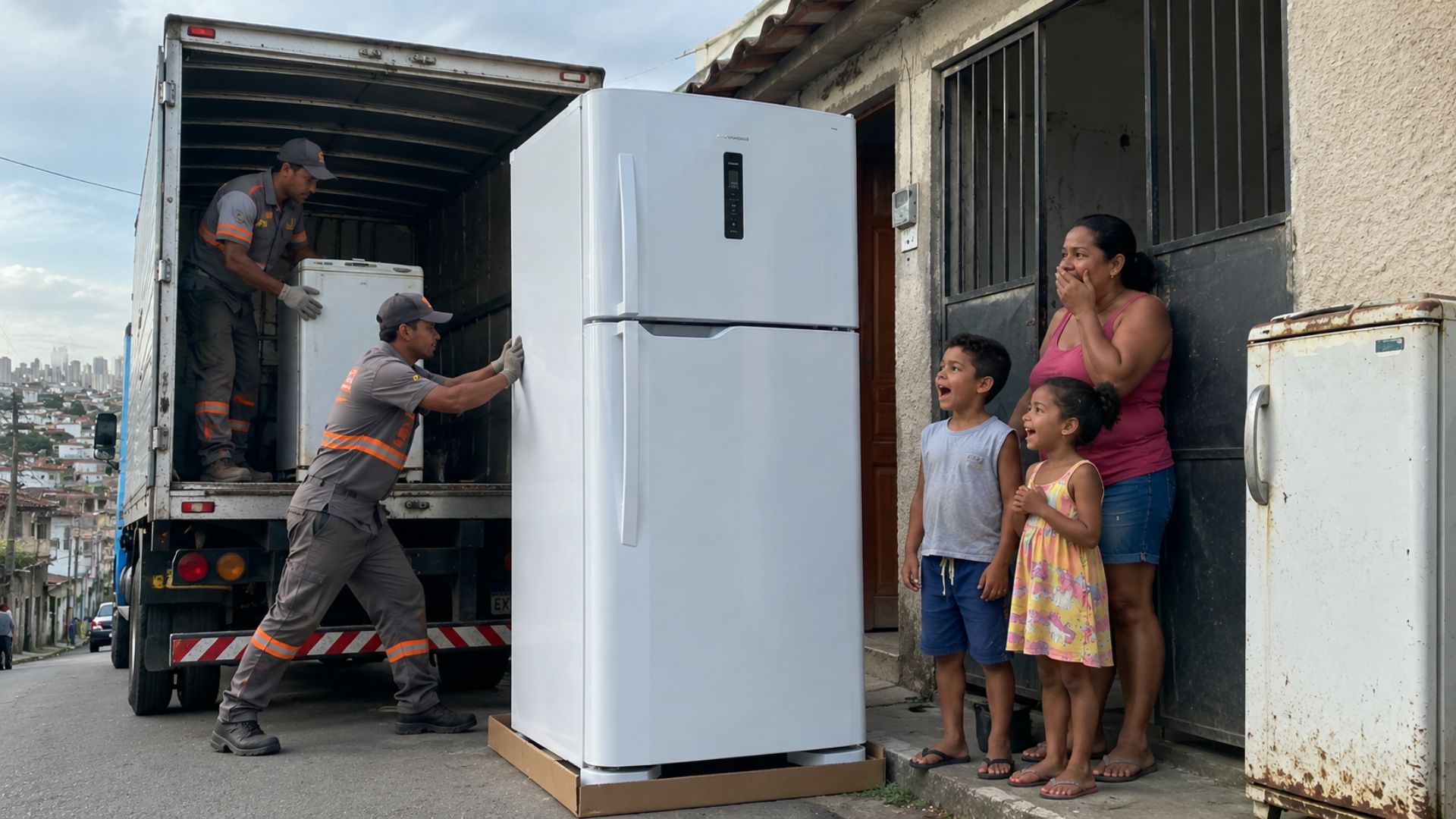 Enel São Paulo quer trocar 27 mil geladeiras grátis até 2027; veja quem pode receber o benefício e como funciona a seleção.