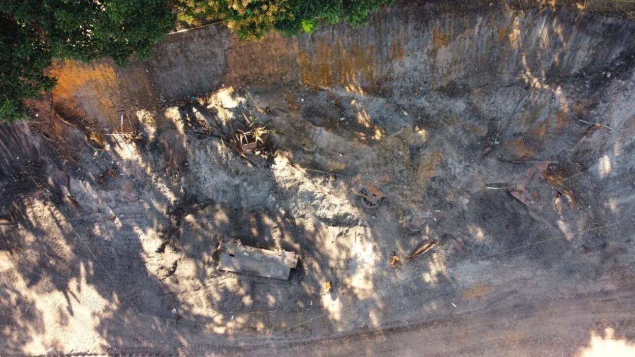 Achados arqueológicos encontrados na Marginal Tietê • Diculgação/Prefeitura de SP