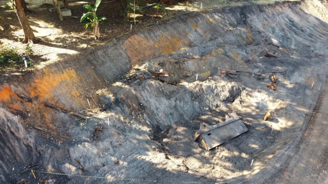 Achados arqueológicos encontrados na Marginal Tietê • Diculgação/Prefeitura de SP