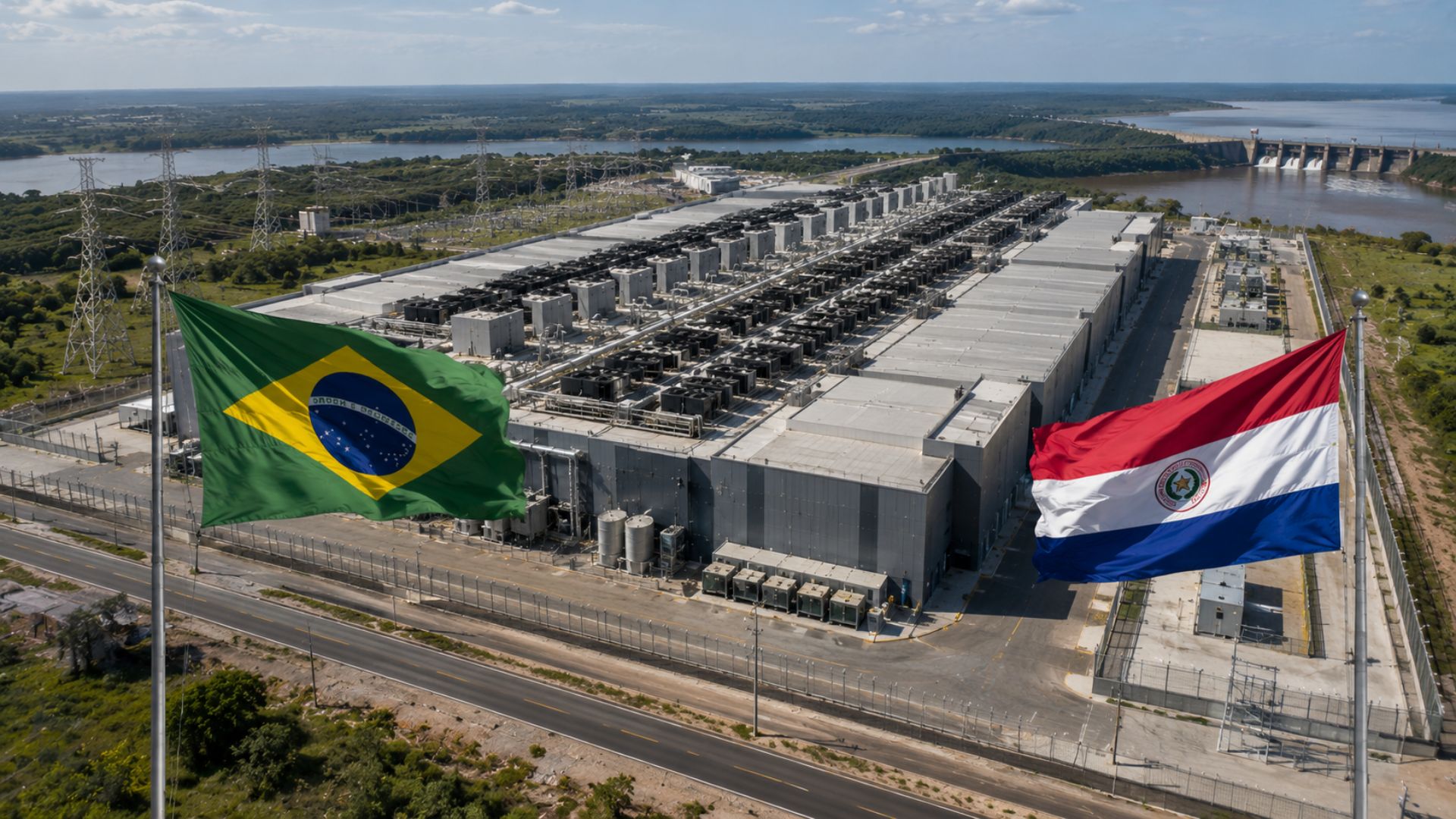 Brasil avança em data centers para IA enquanto Paraguai promete R$ 250 bilhões e disputa espaço com big techs.