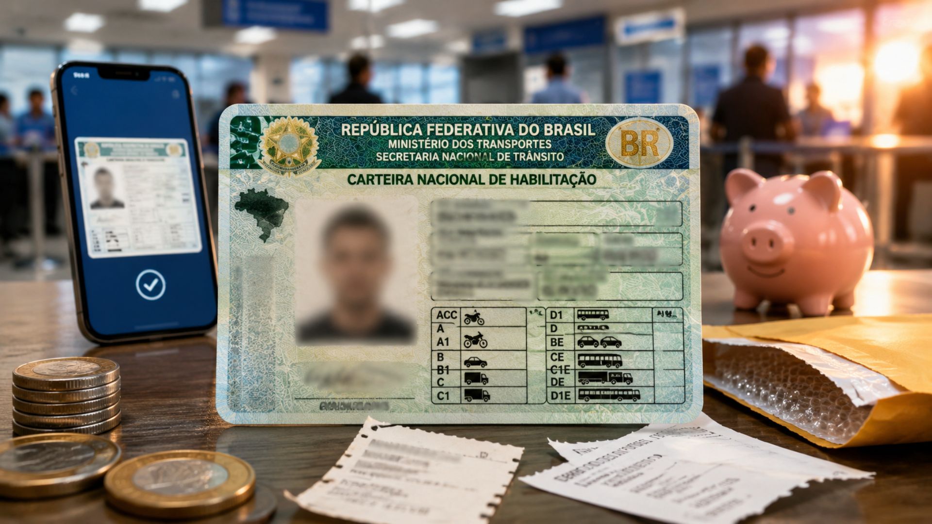 CNH digital gratuita já gerou economia de R$ 51,3 milhões para motoristas em São Paulo, segundo o Detran-SP.