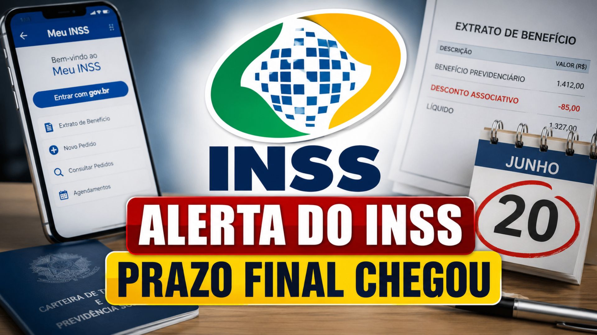 INSS alerta aposentados sobre prazo para contestar descontos indevidos e garantir acesso ao ressarcimento pelo acordo administrativo.