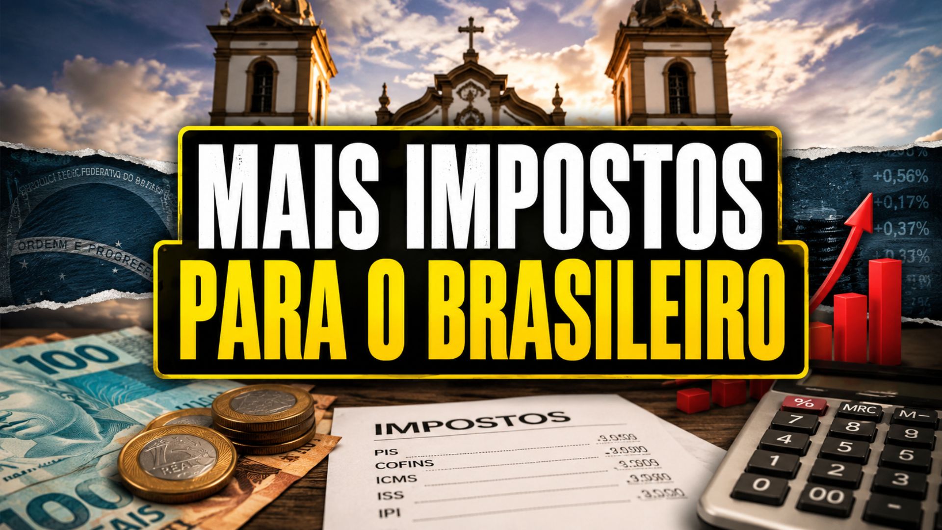 PEC das Igrejas pode elevar o IVA em 1 ponto e gerar impacto de até R$ 7 bilhões ao ano, segundo alerta da Fazenda.