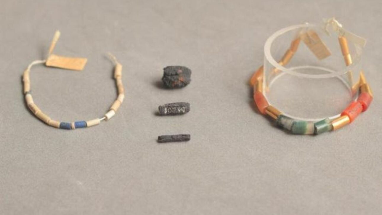 Contas de ferro achadas em túmulos do Egito foram feitas com metal de meteoritos antes da Idade do Ferro, segundo estudo.