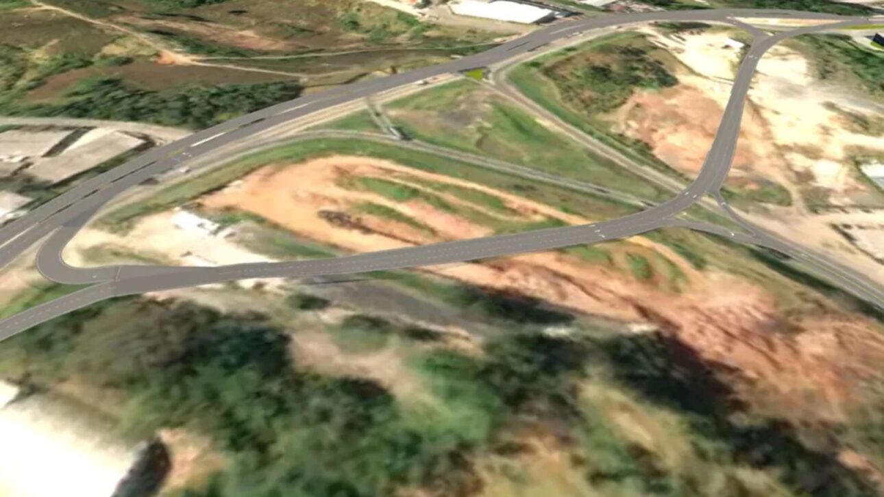 Duplicação da Rodovia da Uva terá concreto, quatro viadutos e obra de R$ 200,4 milhões entre Curitiba e Colombo, com nova rotatória.