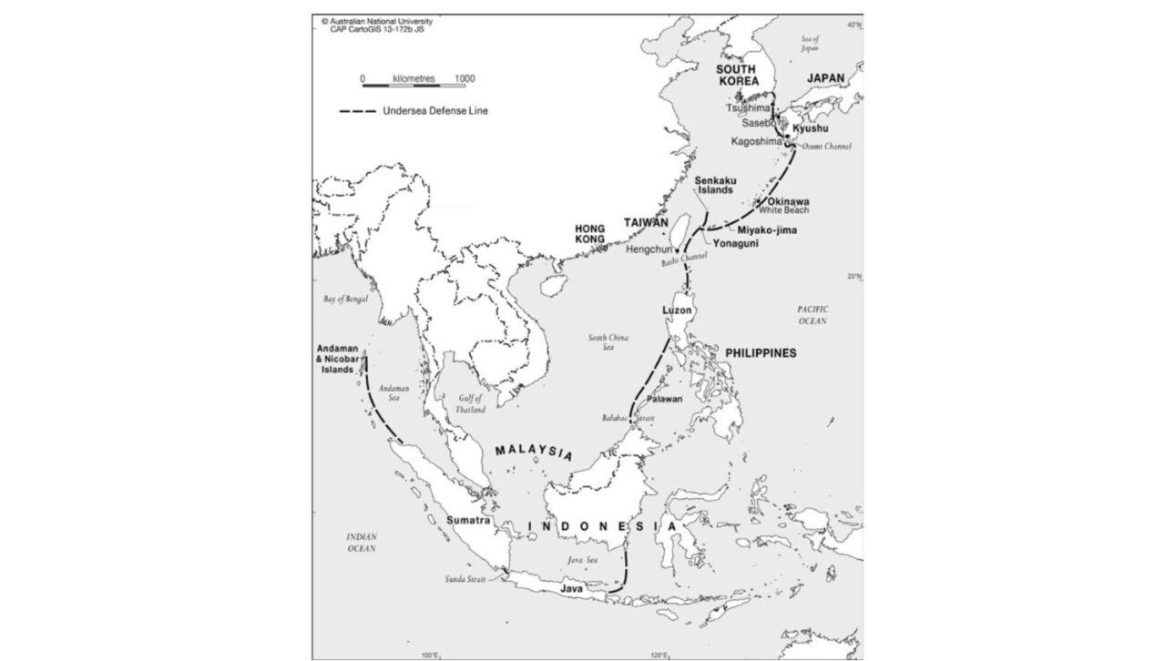 Sensores submarinos e drones da China ampliam disputa militar no Pacífico, com Japão e EUA no centro da vigilância estratégica regional.