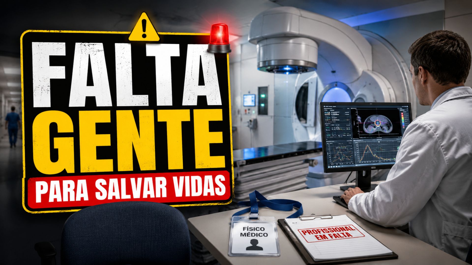 Falta de físicos médicos no Brasil expõe gargalo da radioterapia no SUS e limita avanço do tratamento contra o câncer.