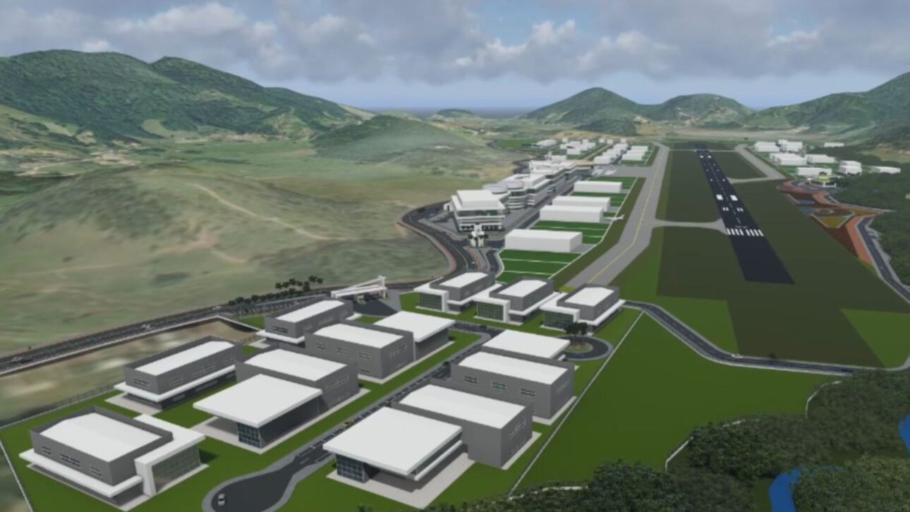 AeroPark Camboriú prevê aeroporto executivo de R$ 1 bilhão, 225 hangares, parque tecnológico e zona de exportação em SC.