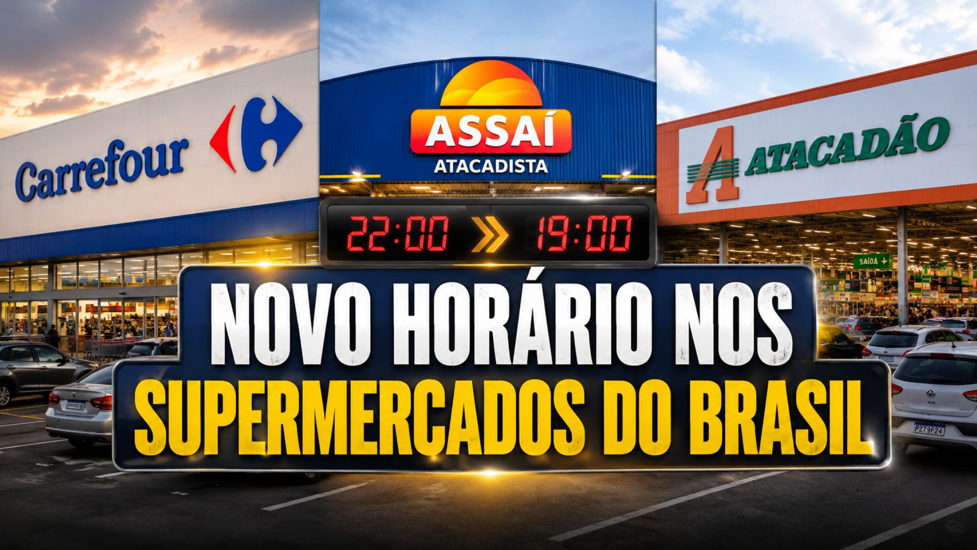 Supermercados estudam reduzir horários para absorver custos da jornada 5x2 e evitar pressão sobre os preços no Brasil.