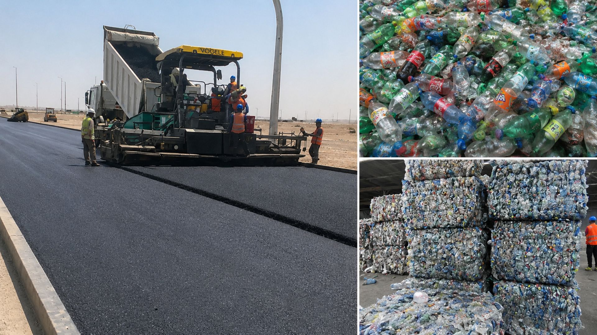 BR-459 recebe asfalto com plástico reciclado e reaproveita mais de 87 mil garrafas PET em teste para rodovias federais.