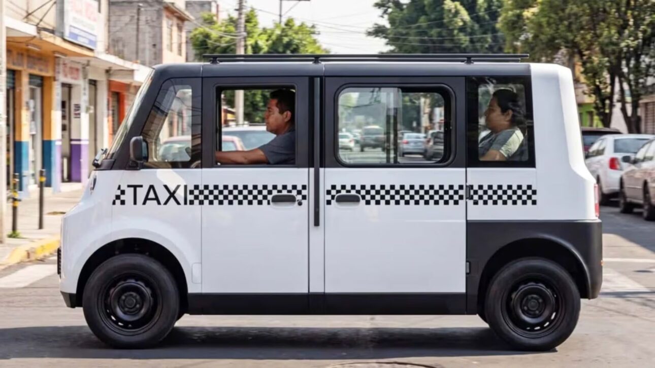 Olinia Uno estreia no México como miniveículo elétrico barato, com seis lugares, motor de 18 cv e autonomia acima de 100 km.