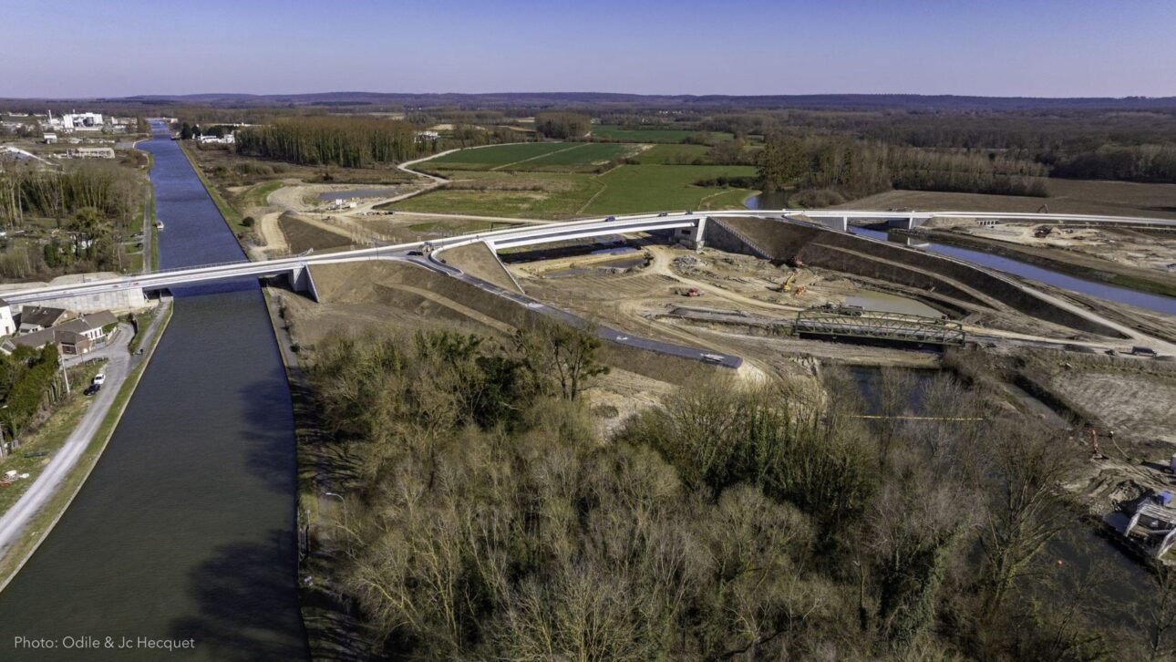 França investe € 7,3 bilhões no Canal Seine-Nord Europe, obra de 107 km que promete ampliar a logística fluvial e integrar mercados.