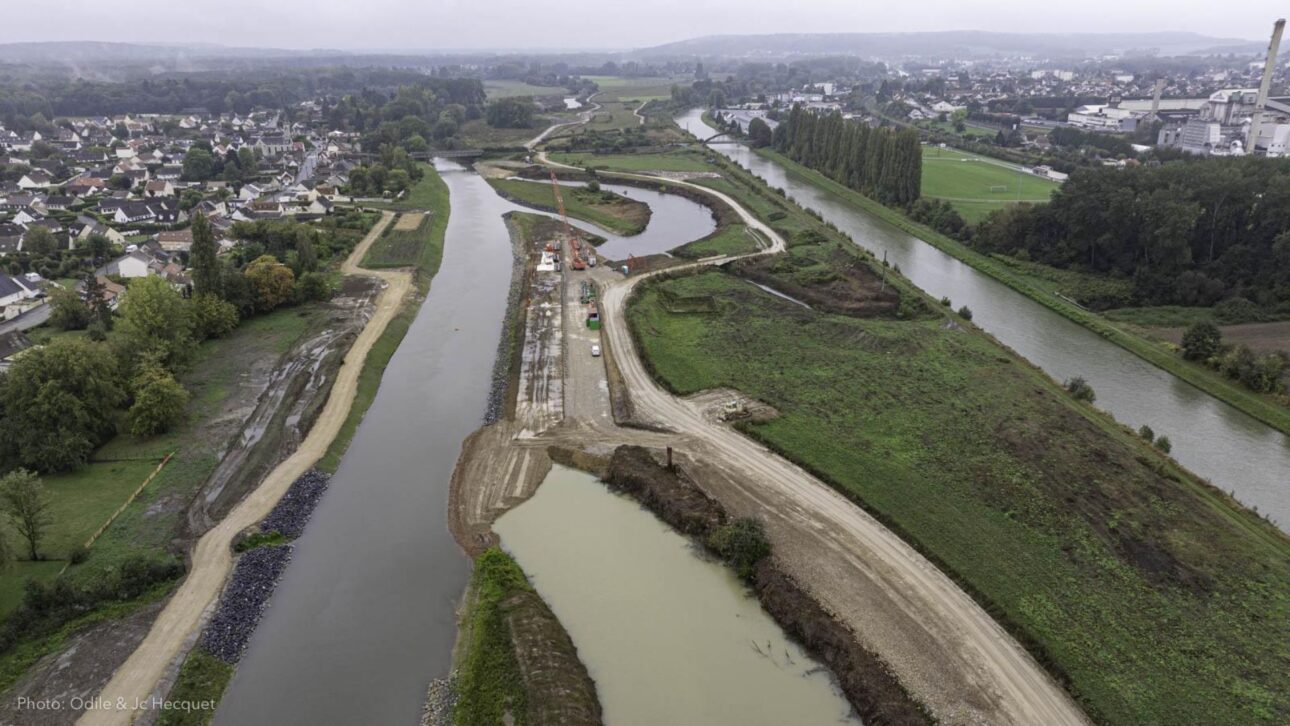 França investe € 7,3 bilhões no Canal Seine-Nord Europe, obra de 107 km que promete ampliar a logística fluvial e integrar mercados.