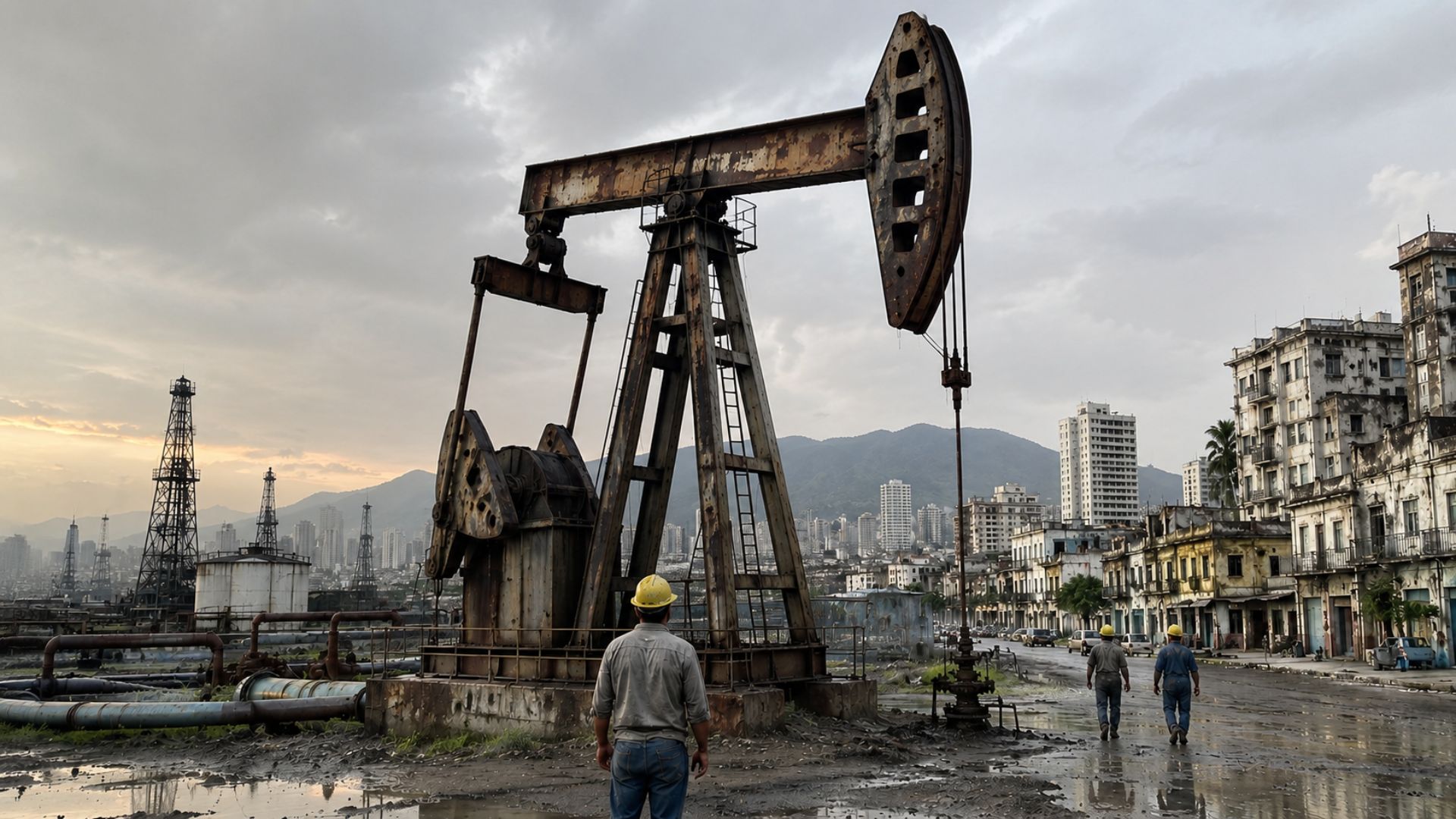 Entenda como a Venezuela saiu do auge petrolífero e de uma das maiores rendas per capita do mundo para uma crise econômica profunda.