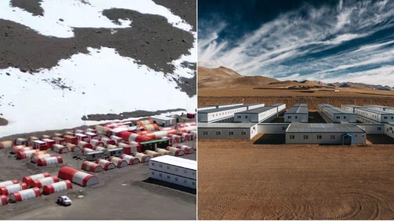 Projeto Vicuña terá campamento modular nos Andes, com 2 mil camas e obras para mineração de cobre em San Juan, na Argentina, em alta montanha.