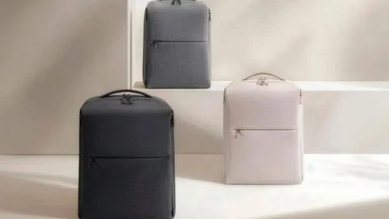 Xiaomi lança mochila Mijia para notebook de 16 polegadas, com 13 bolsos, compartimento duplo e preço inicial de US$ 22.