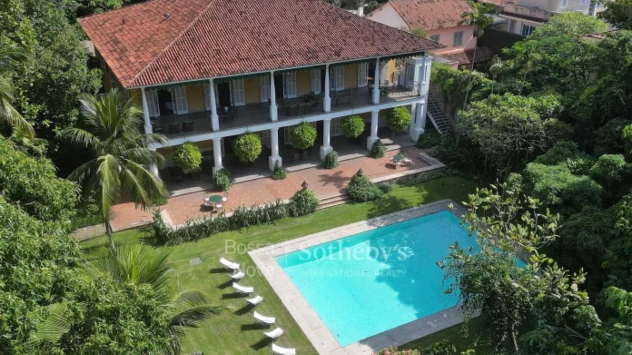 Mansão dos ex-donos da Ipiranga no Humaitá é colocada à venda por R$ 130 milhões, com vista para o Corcovado e 2.400 m².