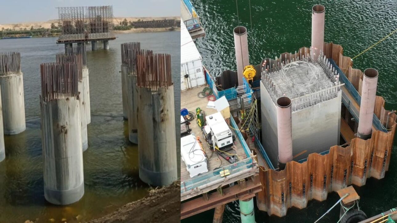 Entenda como fundações de ponte embaixo d’água sustentam toneladas, atravessam o leito e evitam falhas causadas pela erosão.