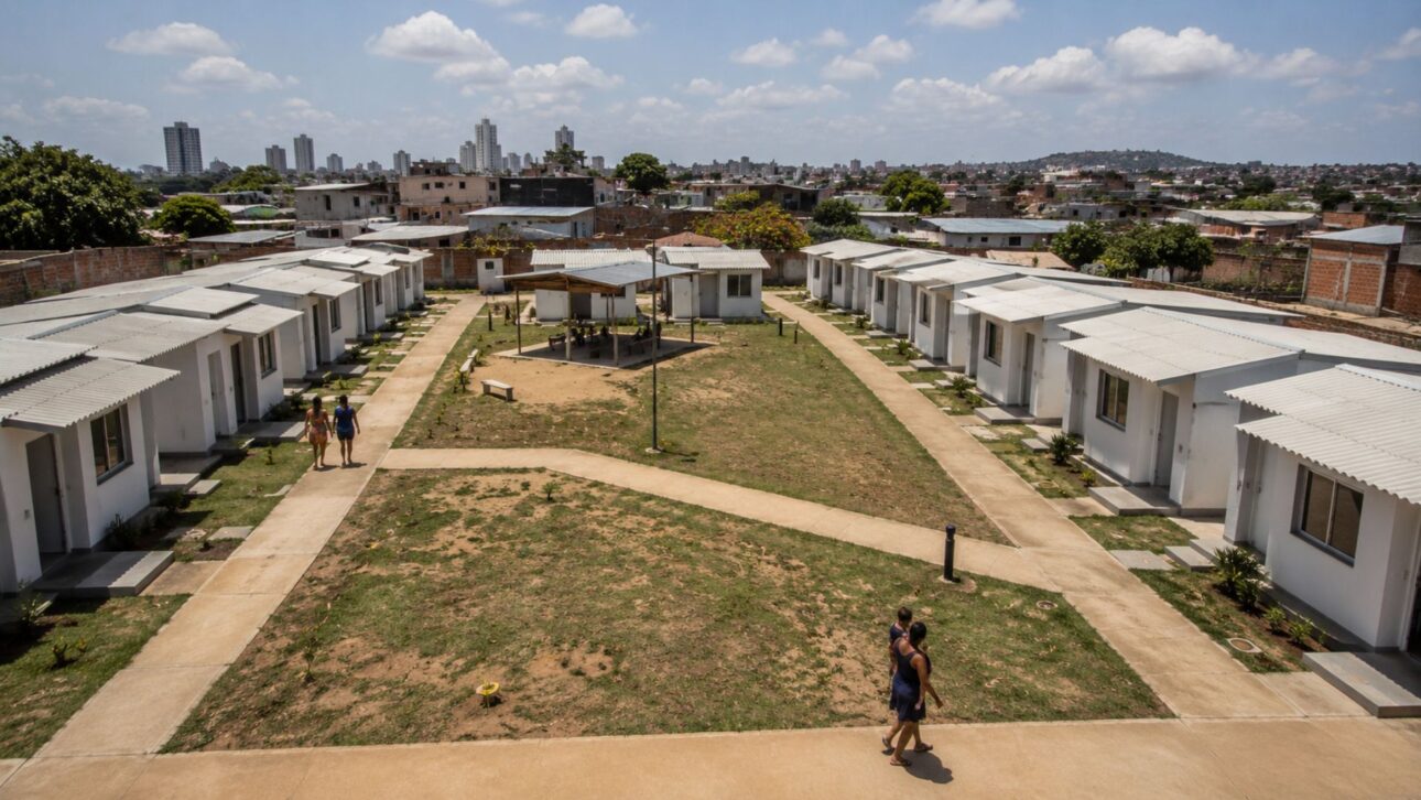 RS Social Recomeço investe R$ 40 milhões em microcasas de módulos pré-fabricados como moradia transitória para famílias em situação de rua em 4 cidades.

