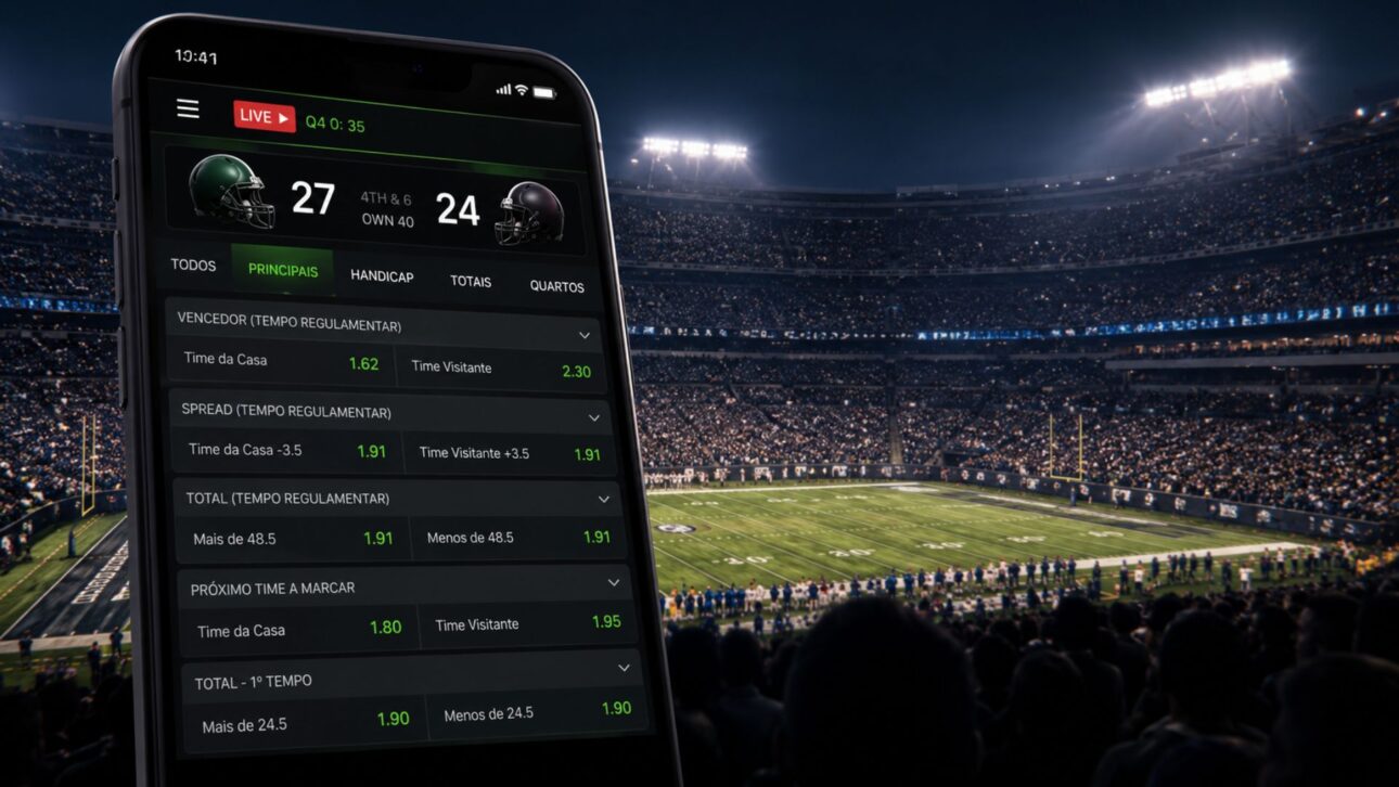 Jornalista da The Atlantic ganhou US$ 10 mil para um experimento de um ano de apostas esportivas na NFL, virou viciado em bets e terminou com só US$ 109.

