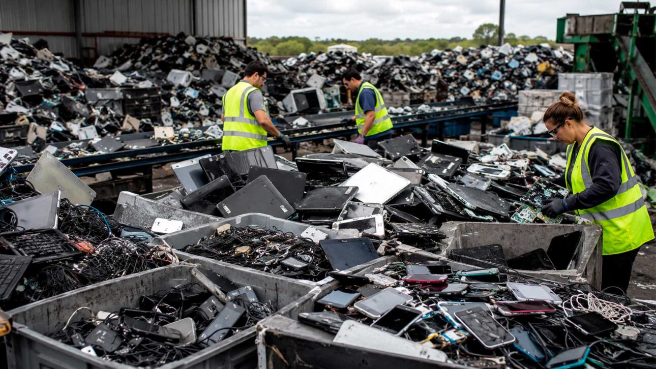 Lixo eletrônico cresce no mundo e pressiona a reciclagem