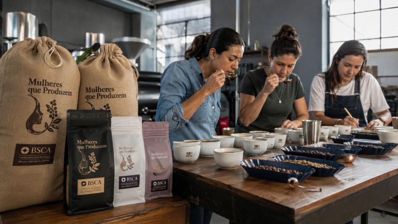 Grupo Cafeína da Cocatrel, no sul de Minas, é o maior grupo de mulheres do café do mundo: 2.179 cafeicultoras geram R$ 111,4 mi e exportam café especial.