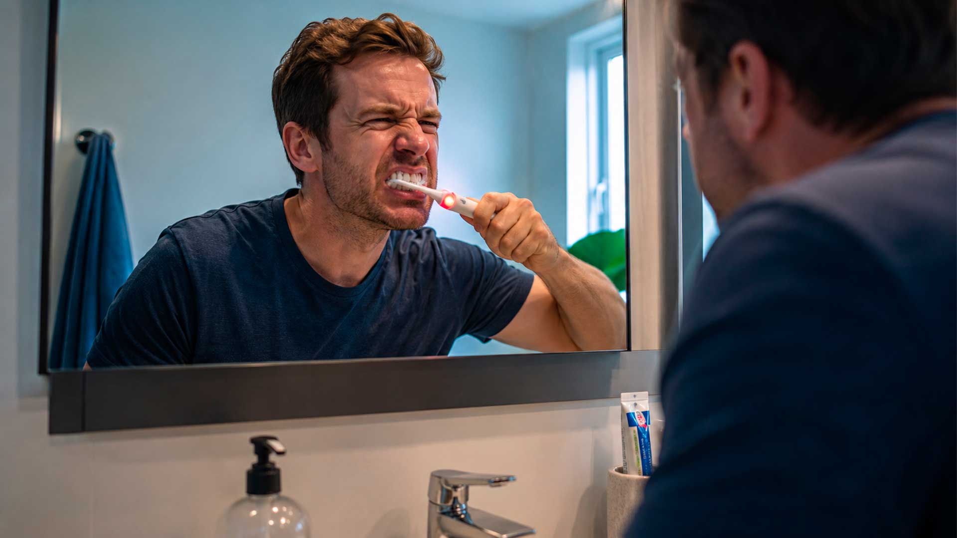 Marinha desenvolve escova dental mecânica que alerta sobre força excessiva na escovação e pode ajudar a prevenir desgaste nos dentes e retração gengival