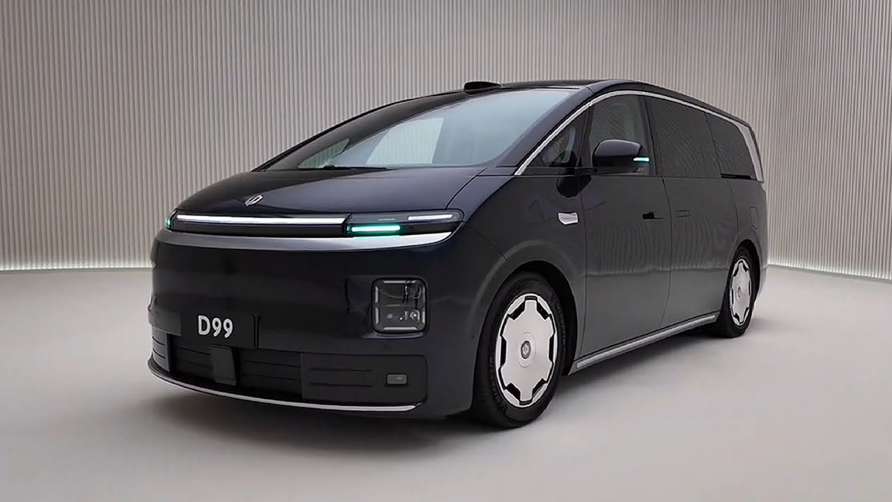Leapmotor D99 aparece em concessionárias chinesas com 5,28 metros, até 720 km de autonomia e proposta para disputar o segmento de minivans de luxo.
