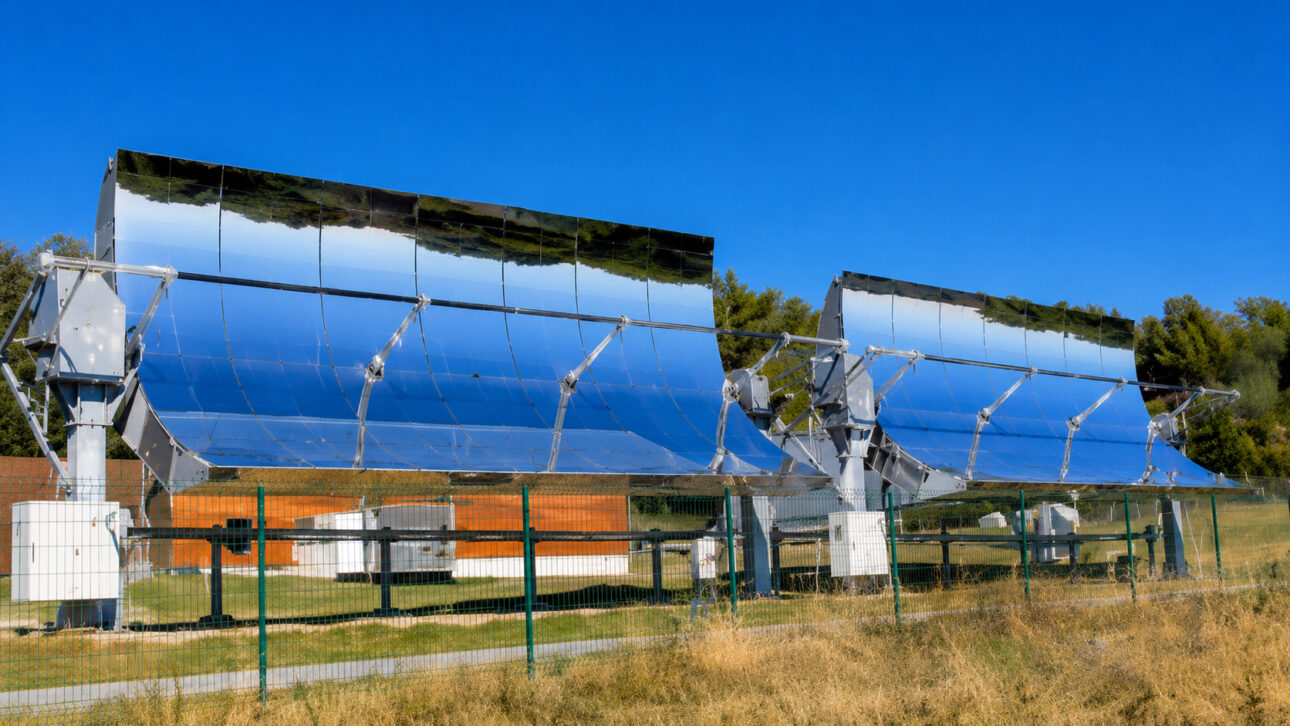 No sul da França, um forno solar concentra até 16 mil vezes a luz do Sol em um único ponto, produzindo temperaturas superiores a 3.000 °C.