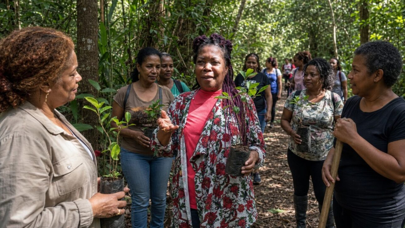 In São Gonçalo, Lurdes Brasil transformed a degraded area into an Atlantic Forest ecomuseum: with female leadership, it became a reference in environmental education.