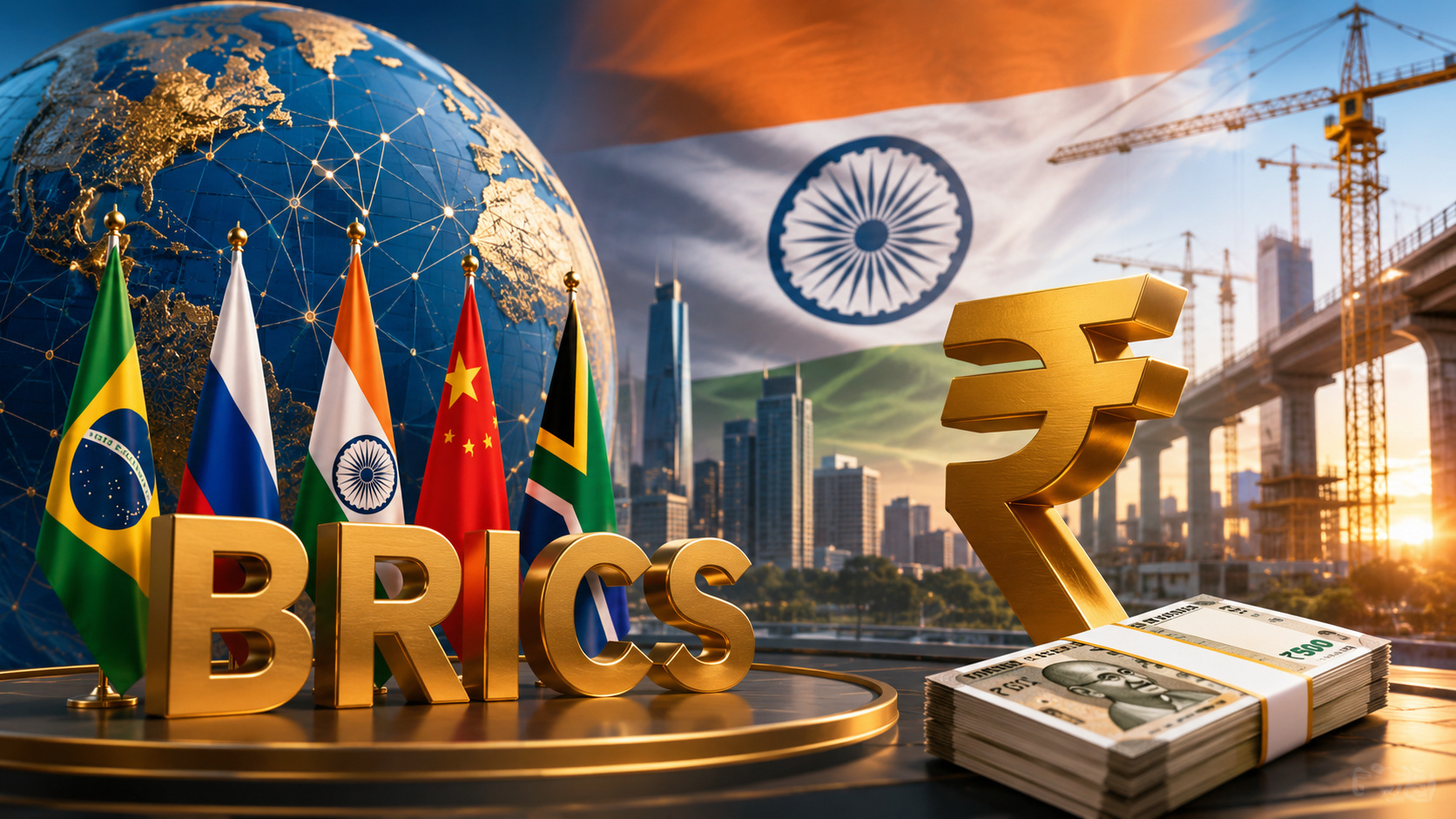 Índia autorizou o NPS a investir em títulos em rúpias do banco dos BRICS, ampliando o financiamento local de infraestrutura e reduzindo risco cambial.