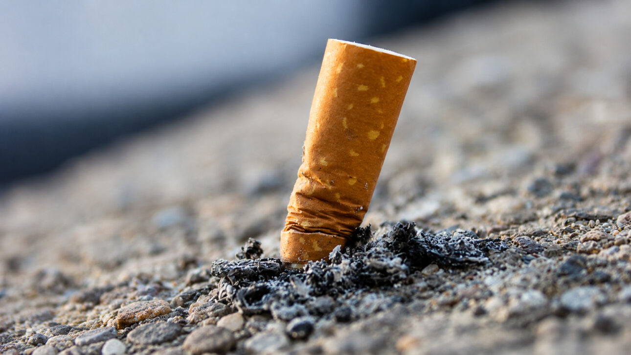 The small waste that spreads through the streets became a target for testing in civil construction