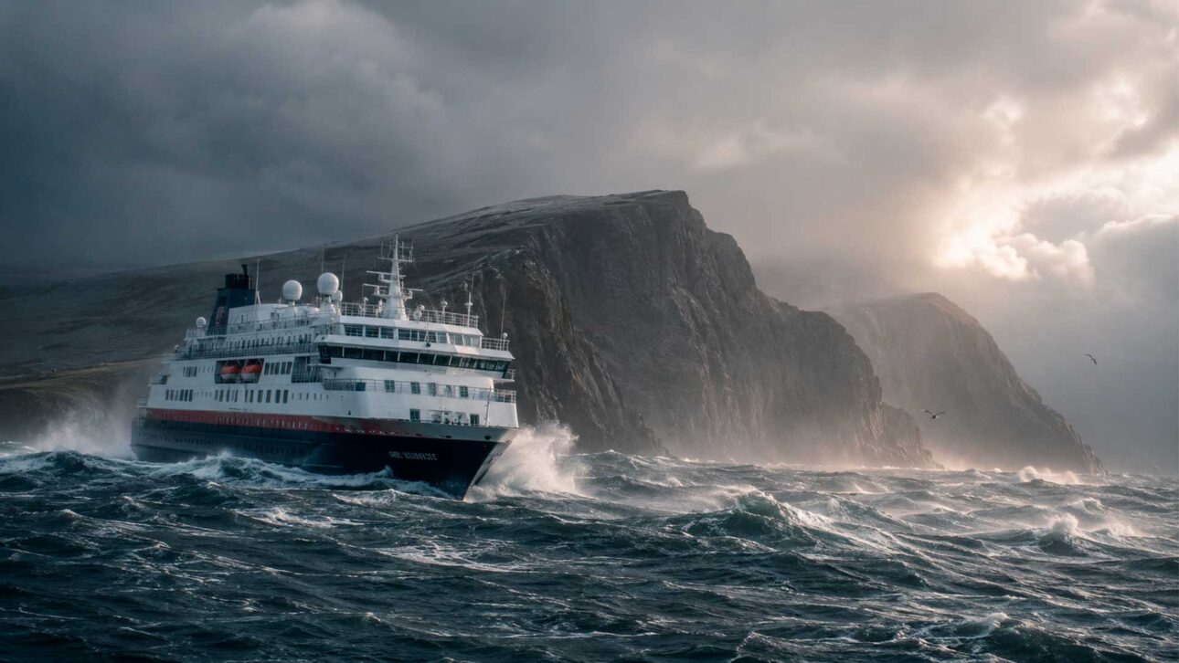 The sea of Stad has frightened navigators for generations and explains the rush for a new route