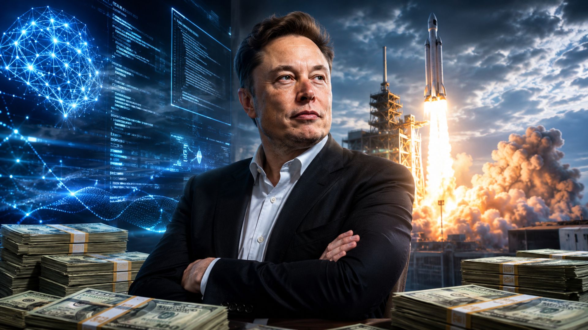 Primeiro trilionário da história, Elon Musk usa a SpaceX para comprar a startup de IA Cursor por R$ 306 bilhões, após a estreia recorde da empresa na Nasdaq
