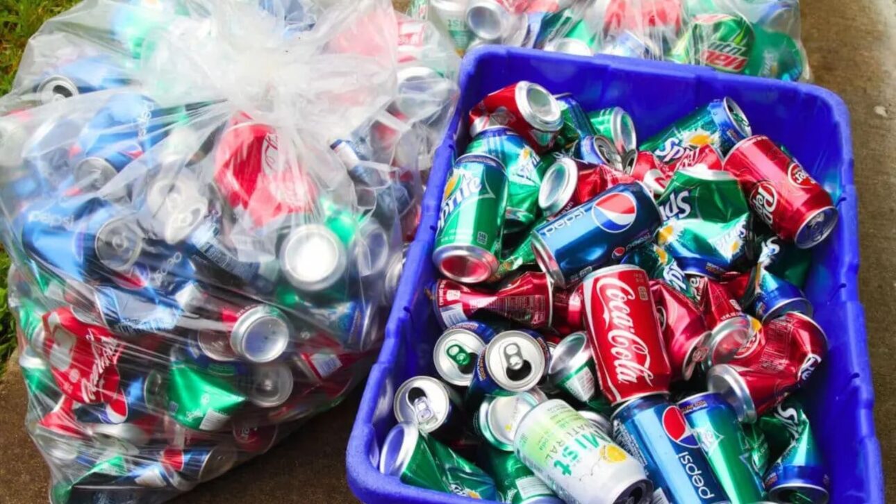 Um australiano juntou mais de 450 mil latas e garrafas em 7 anos e usou o dinheiro da reciclagem para dar entrada numa casa, graças a um programa que paga por elas.