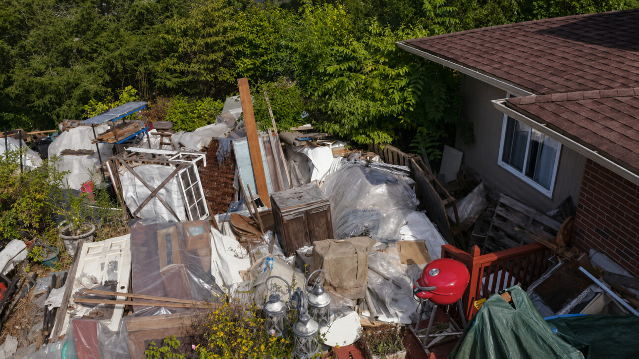 Hoarding disorder can make a house uninhabitable, affecting the elderly and low-income residents