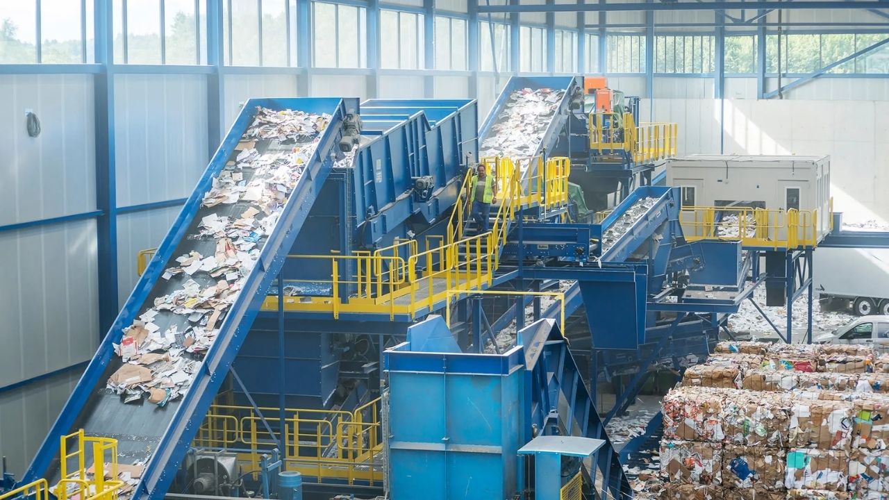 Switzerland leads recycling, while Brazil has selective collection but still sees waste going to landfill in an incomplete system.