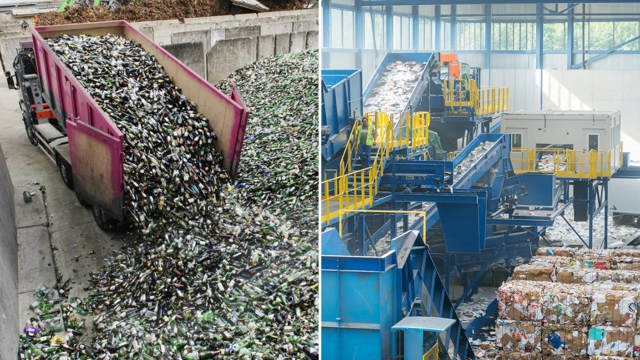 País europeu transformou reciclagem em sistema de décadas, recupera 52% dos resíduos municipais e chega a 100% no vidro, enquanto o Brasil mostra que ter coleta seletiva (4)