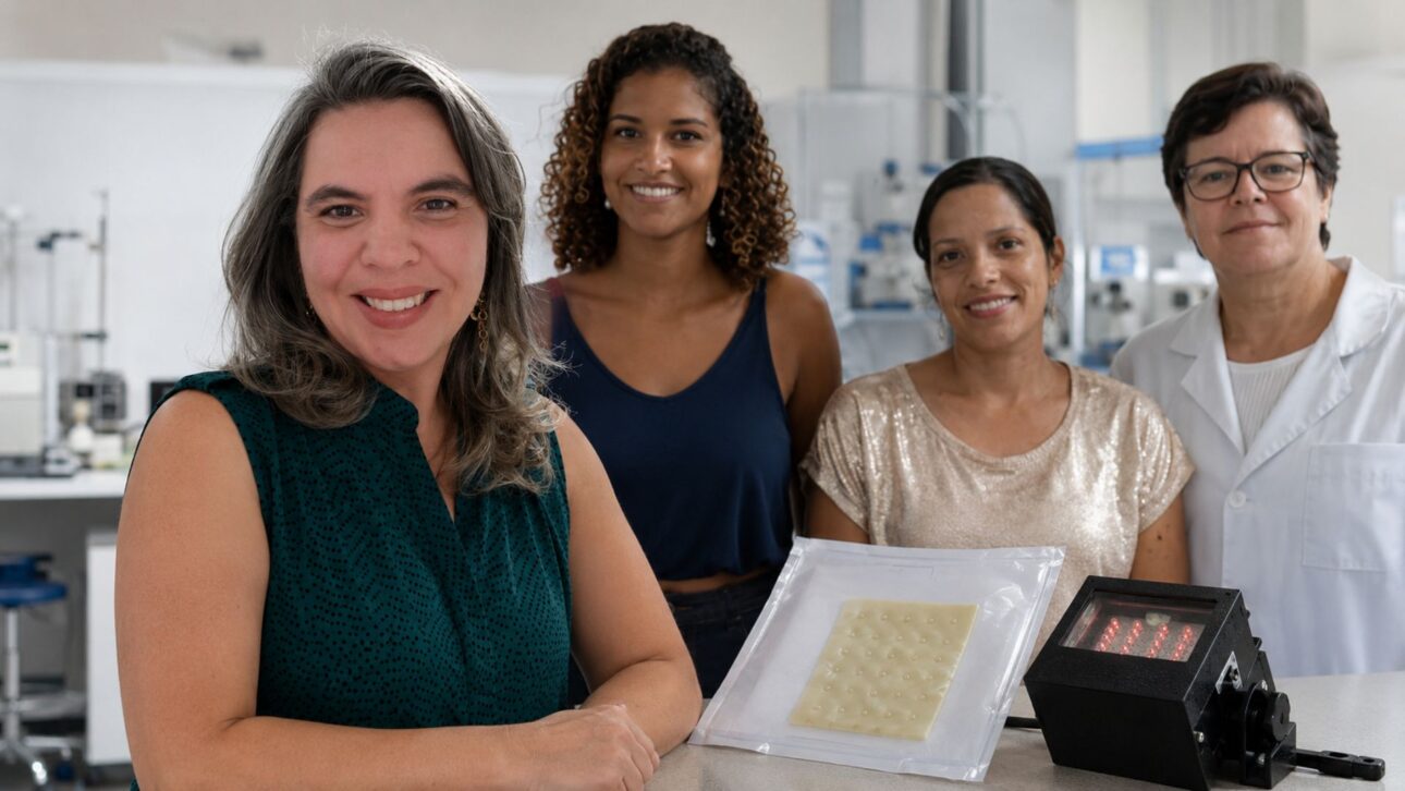 Na UnB, o Rapha é um dispositivo para pé diabético que une látex natural da seringueira e luz de LED para curar feridas e evitar amputações.