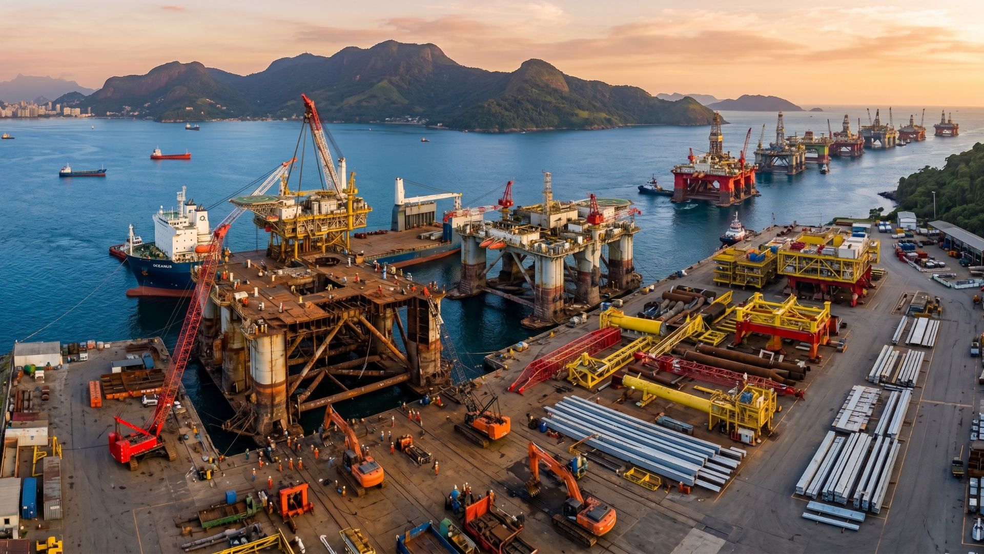 Petrobras vai descomissionar 23 plataformas até 2028, tem mais de 40 unidades na fila, cerca de 180 mil toneladas de estruturas offshore para remover e prevê US$ 9,9 bilhões até 2029 no Brasil.