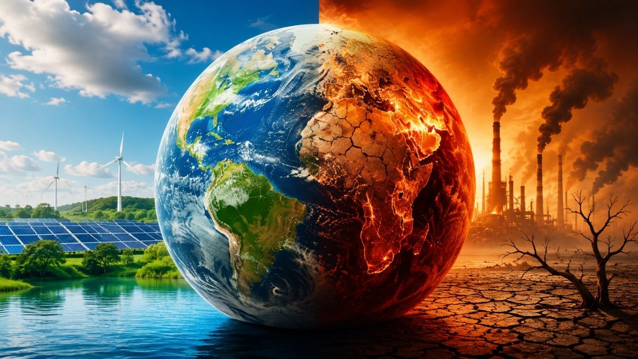 Aquecimento global reduz orçamento de carbono; gases de efeito estufa, ondas de calor marinhas e nível do mar ampliam alerta.