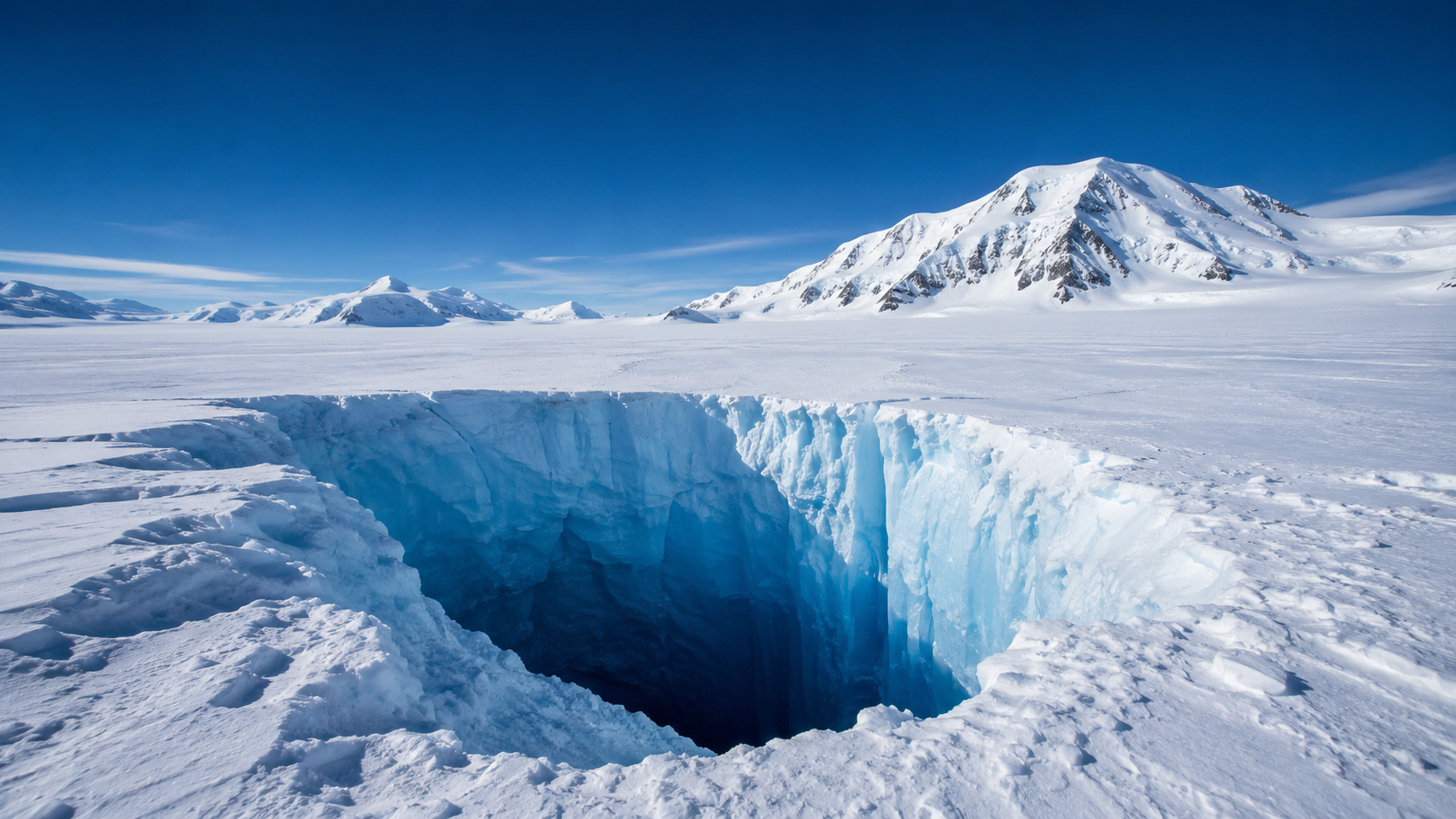 A Antártida esconde o abismo terrestre mais profundo do planeta sob o Glaciar Denman