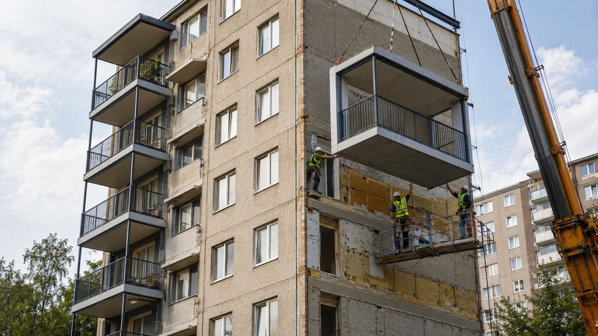 Prédios antigos sem sacada podem ganhar uma varanda construída de fora para dentro num retrofit que valoriza o imóvel, mas tem alto custo e regras