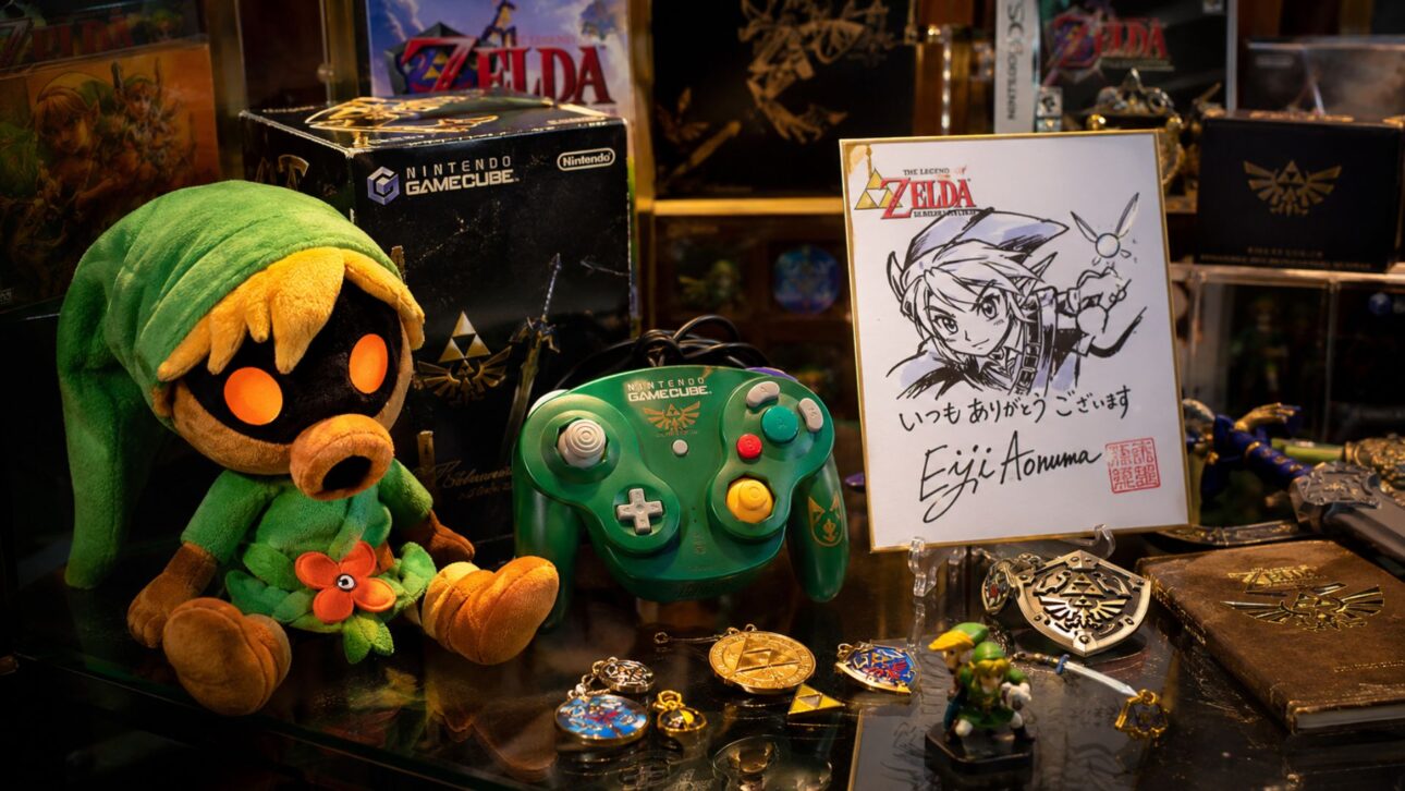 Anne Martha Harnes retomou do americano o recorde do Guinness com a maior coleção de Zelda: 4 mil itens do videogame da Nintendo, cerca de R$ 500 mil.