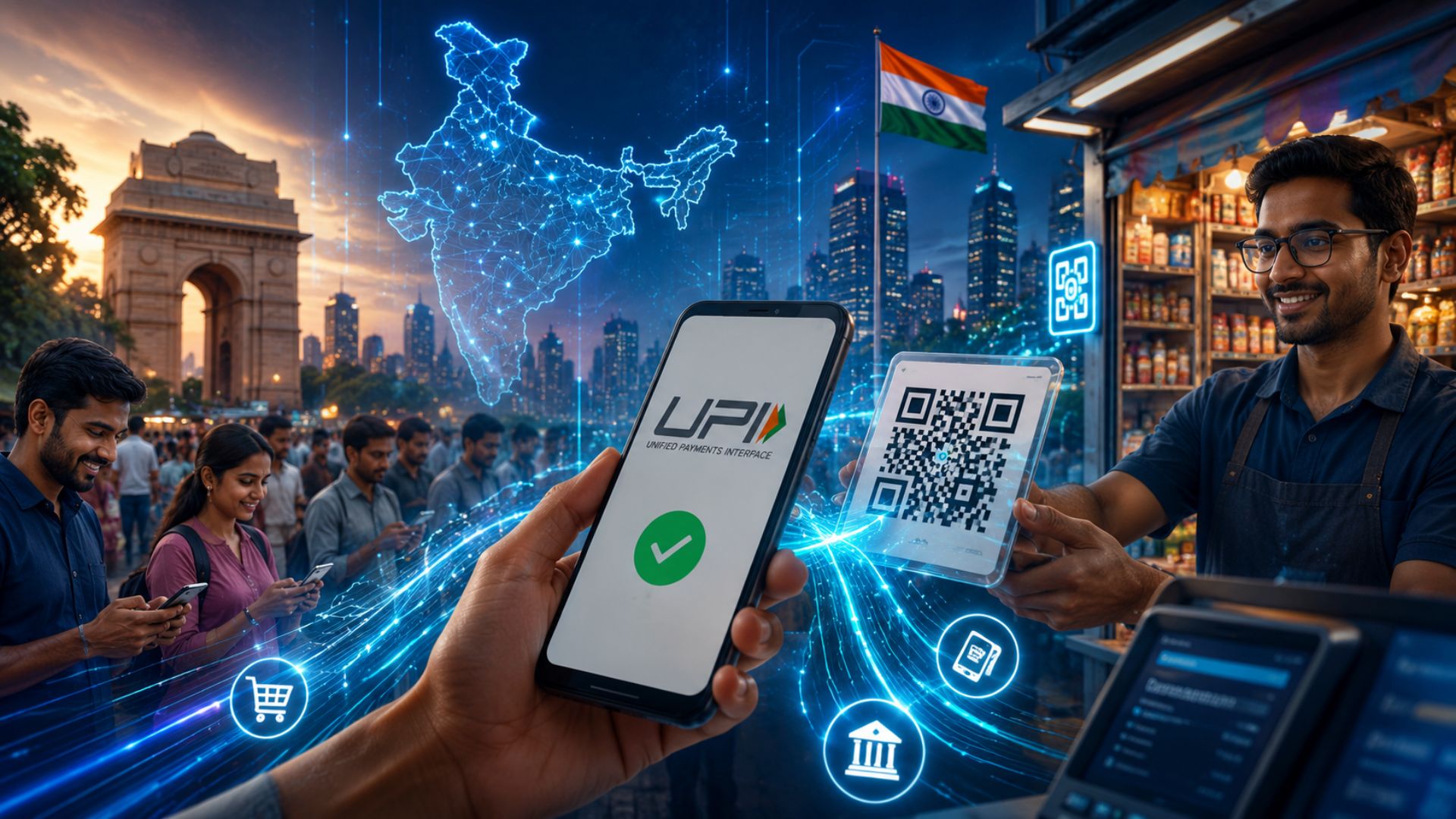 A UPI, sistema de pagamentos da Índia, nasceu em 2016, antes do PIX, move 80% do varejo digital e fez da fintech Razorpay uma empresa avaliada em bilhões.